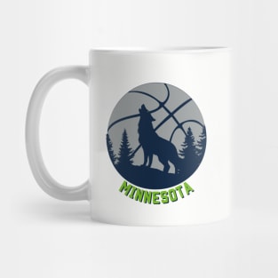 Minnesota Timberwolves "Wolf Outdoors" Basketball Mug